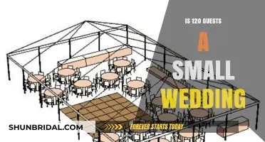 Is 120 Guests Considered a Small Wedding? Let's Discuss