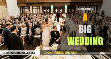 Is 150 Guests Considered a Big Wedding? Let's Discuss