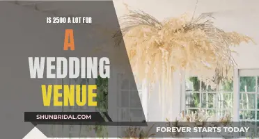 Affordable Wedding Venues: Is $2500 a Fair Price?