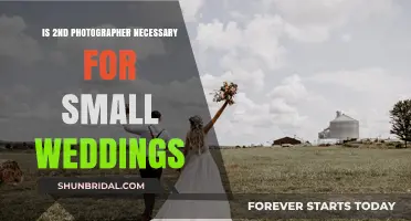 Two Photographers for Small Weddings: Is It Overkill?