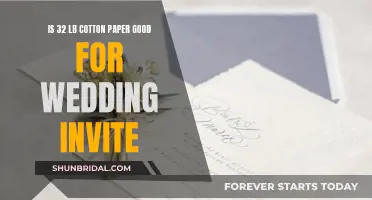 Cotton Paper for Wedding Invites: A Good Choice?