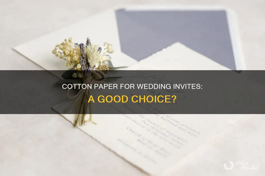 is 32 lb cotton paper good for wedding invite