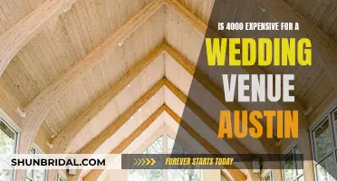 Affordable Austin Wedding Venues: Is $4000 Too Much?
