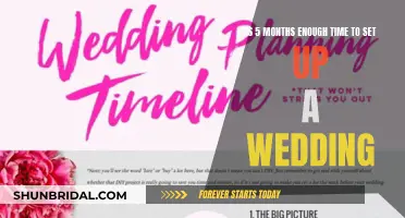 Planning a Wedding in 5 Months: Possible?