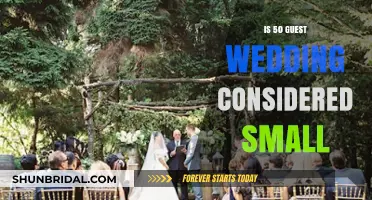 Is a 50-Guest Wedding Small? Exploring Intimate Celebrations