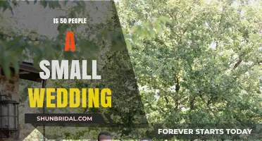 Is 50 Guests Considered a Small Wedding? Let's Discuss!