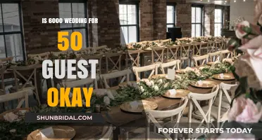 Budget-Friendly Wedding Bliss: Is a $6000 Celebration for 50 Guests Feasible?