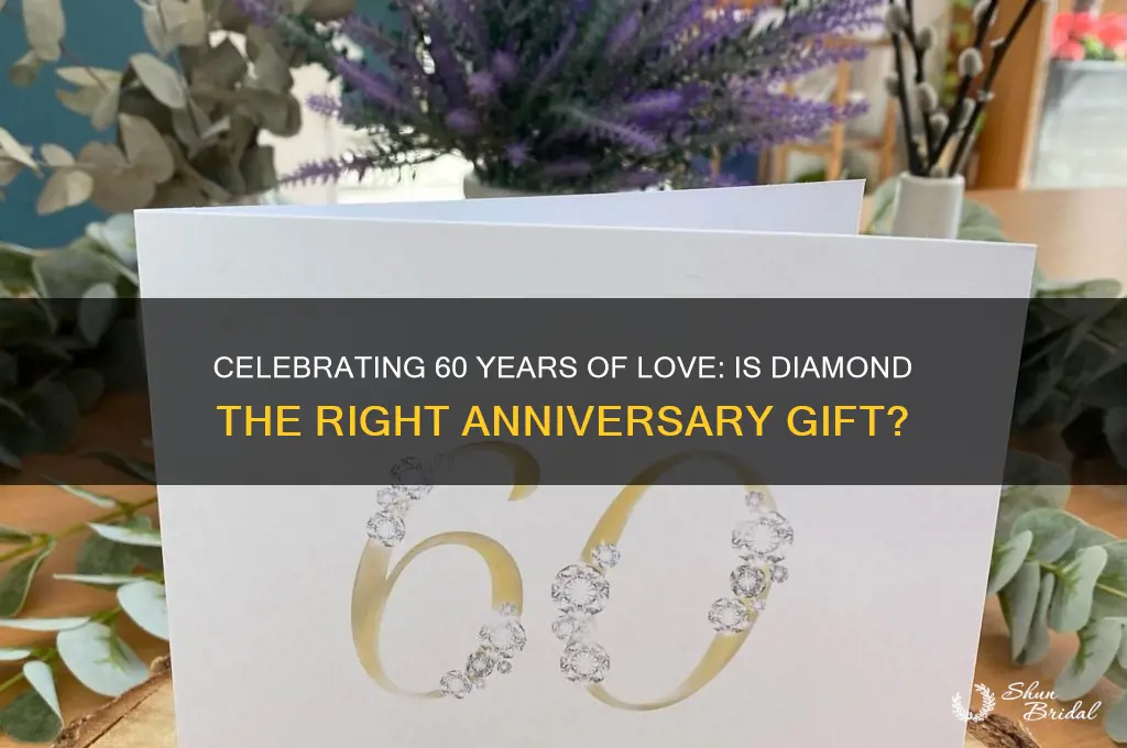 is 60th wedding anniversary diamond