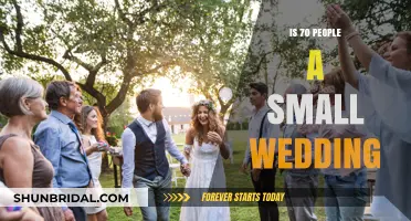 Is 70 Guests Considered a Small Wedding? Let's Discuss!
