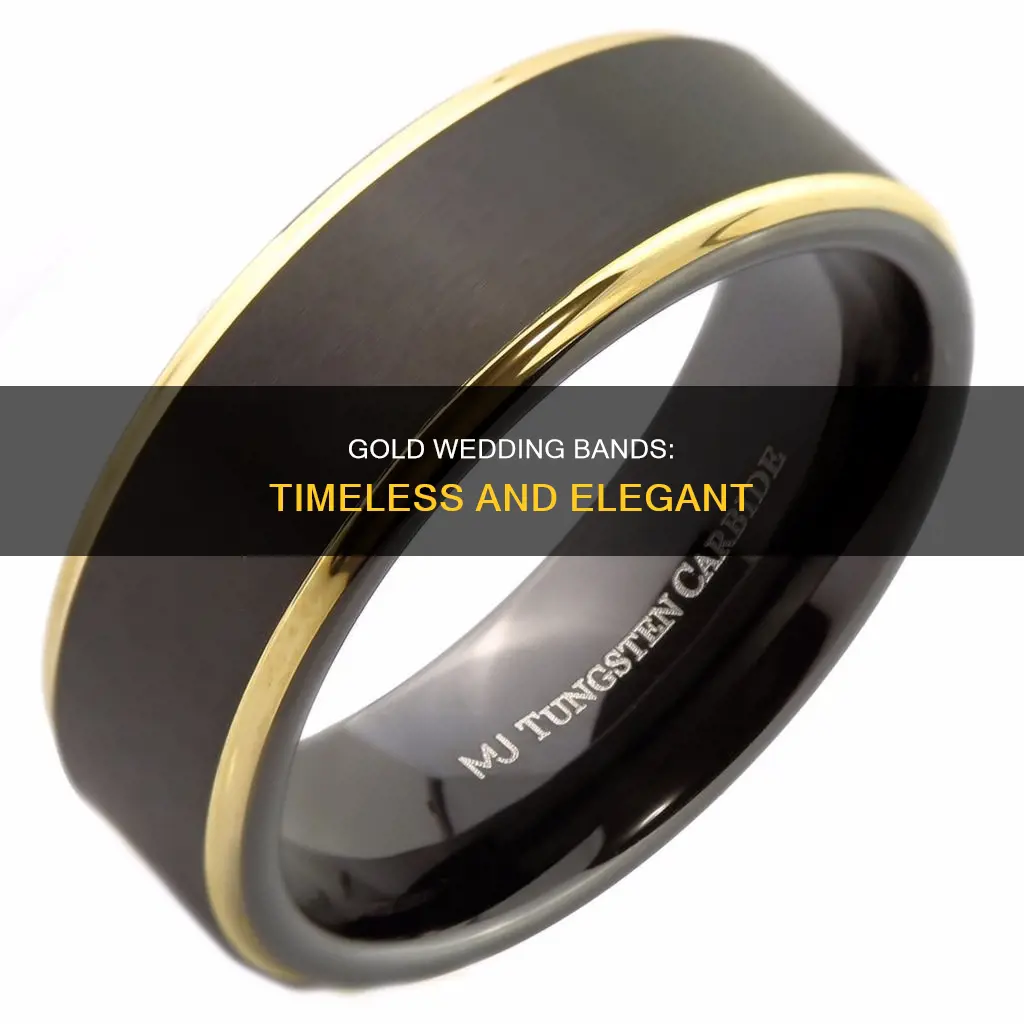 is 8mm womens gold wedding band