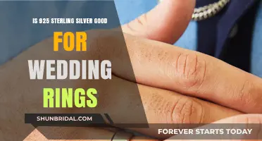 Sterling Silver Wedding Rings: Good Choice or Not?
