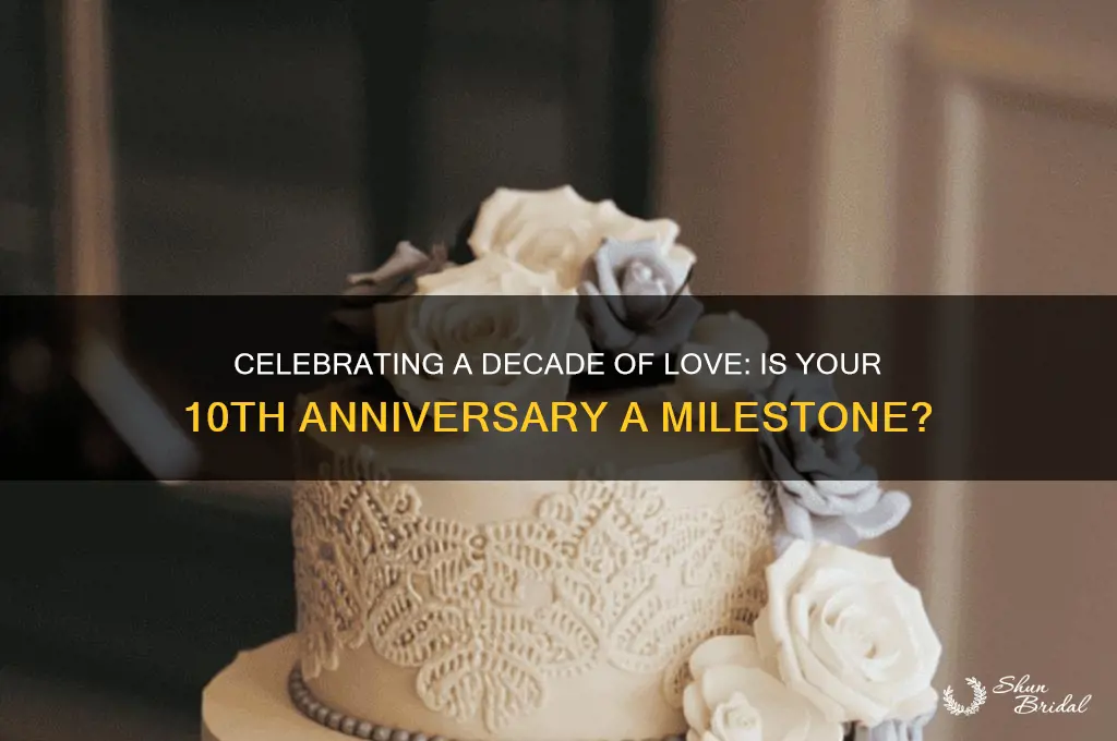 is a 10 year wedding anniversary a big deal