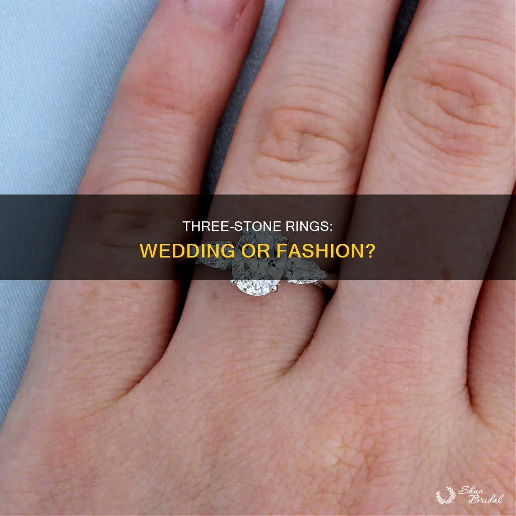 is a 3 stone ring a wedding ring