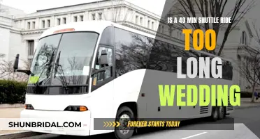 Shuttle Rides at Weddings: How Long is Too Long?