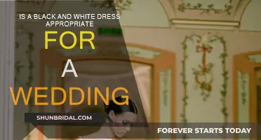 Black and White Wedding Dresses: Yay or Nay?