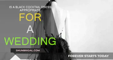Cocktail Dresses: Wedding-Appropriate or Too Dark?