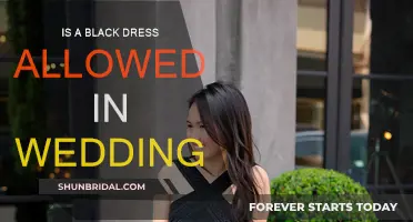 Black Dresses: Wedding Etiquette and Style