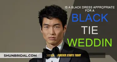 Black Dress for Black Tie Wedding: Yay or Nay?