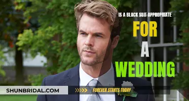 Black Suit for a Wedding: Appropriate or Not?
