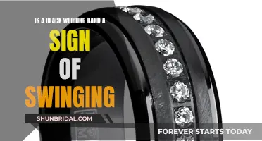 Black Wedding Bands: Swinging Symbol?