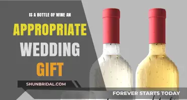Is a Bottle of Wine an Appropriate Wedding Gift?