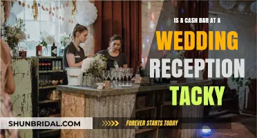 Cash Bar at a Wedding: Tacky or Practical?
