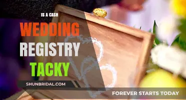 How Cash Wedding Registries Can Be Classy