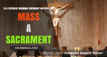 Catholic Wedding Without Mass: Is It Still a Sacrament?