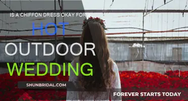 Chiffon Dresses: Good Choice for Outdoor Weddings?