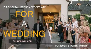 Cocktail Dresses: Wedding-Appropriate or Not?