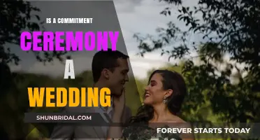 Commitment Ceremony vs. Wedding: Understanding the Key Differences and Similarities