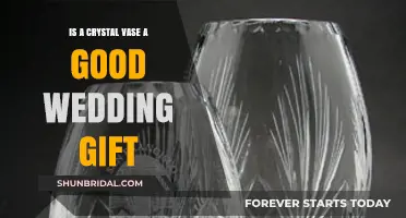 Crystal Vases as Wedding Gifts: Thoughtful Choice or Risky Idea?