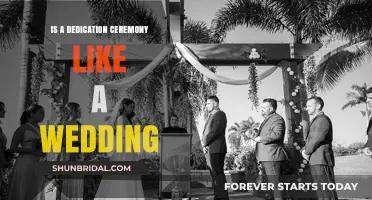 Dedication Ceremonies vs. Weddings: Similarities, Differences, and Cultural Significance
