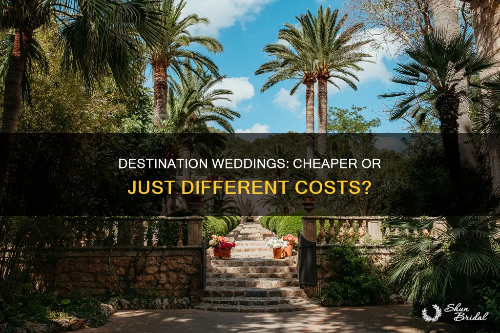 is a destination wedding cheaper