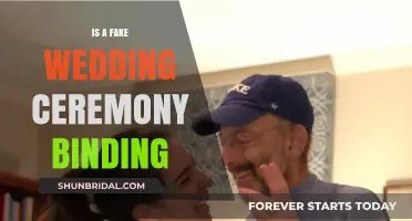Are Fake Wedding Ceremonies Legally Binding? Unraveling the Truth