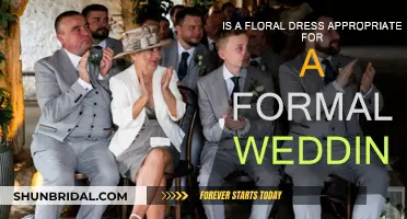 Floral Dresses: Wedding Formal or Faux Pas?