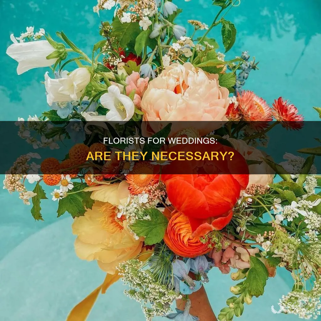 is a florist needed for a wedding