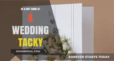 Are Gift Cards as Wedding Gifts Considered Tacky or Thoughtful?