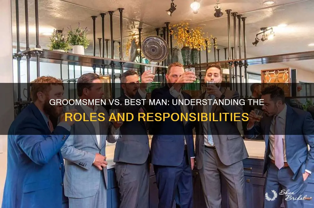 is a groomsmen the same as a best man