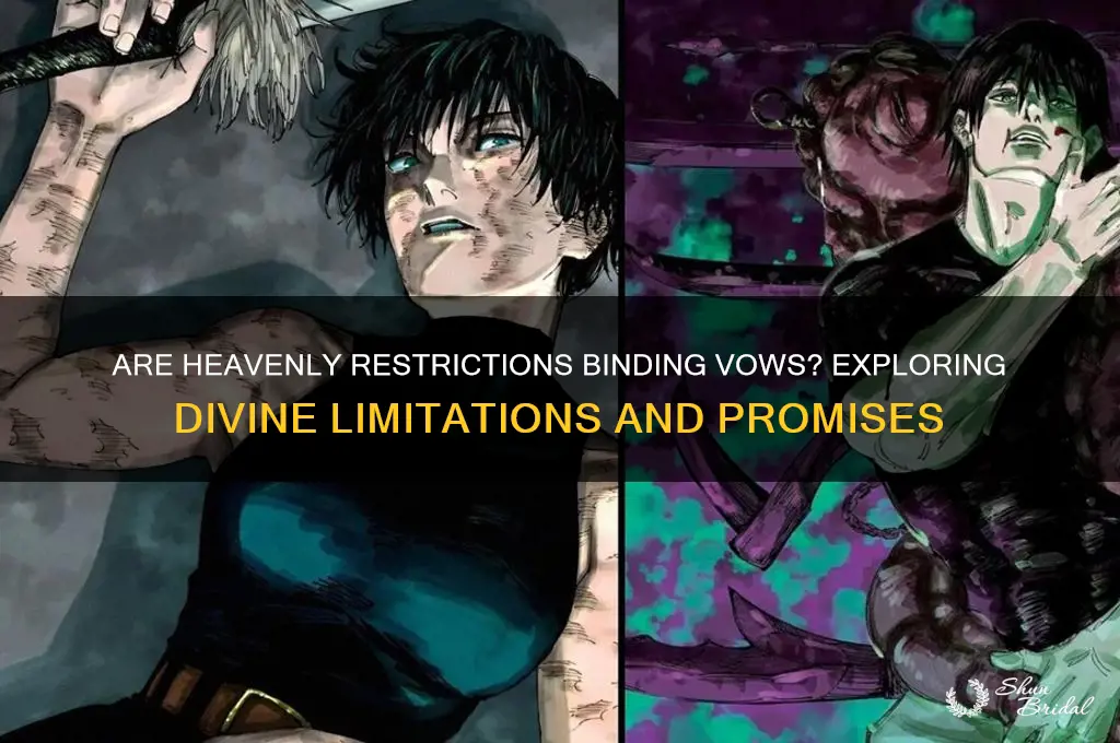 is a heavenly restriction a binding vow