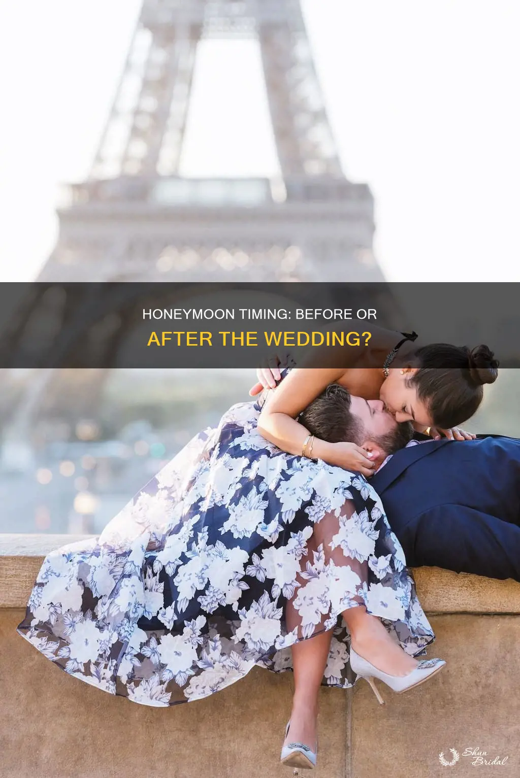 is a honeymoon before or after a wedding