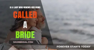Renewing Vows: Is She Still a Bride or Something More?