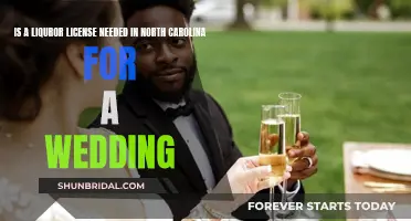 Liquor Laws in North Carolina: Wedding Liquor License Requirements