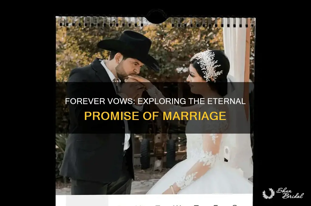 is a marriage vowed forever