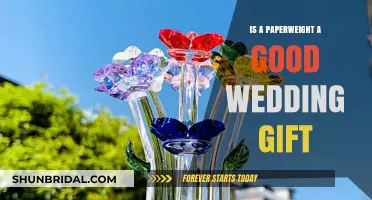 Paperweights as Wedding Gifts: Thoughtful or Too Practical?