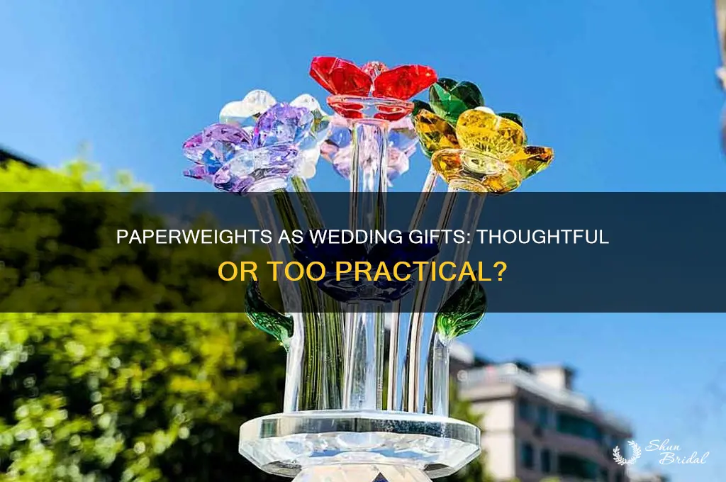 is a paperweight a good wedding gift