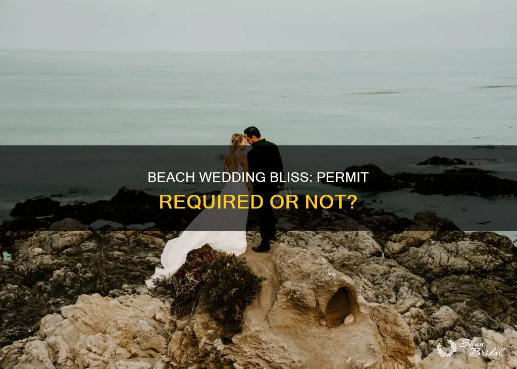 is a permit needed for a beach wedding