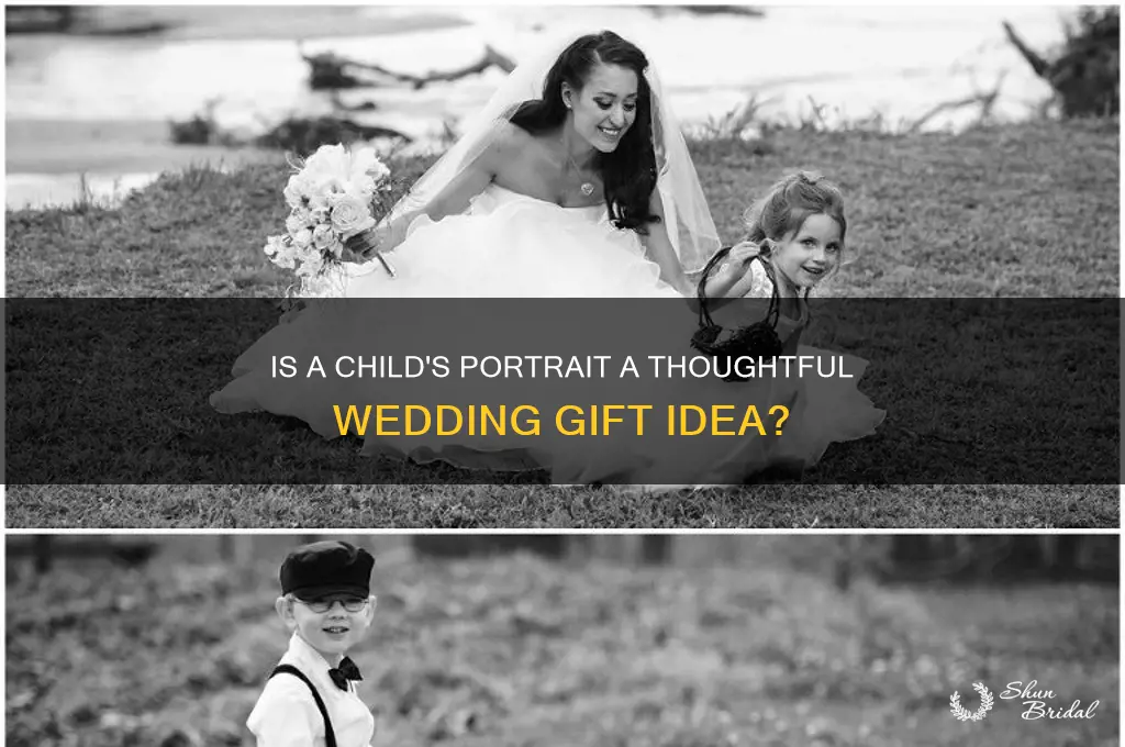 is a portrait of a child a good wedding gift