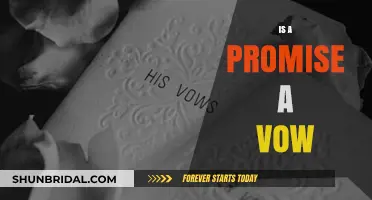 Promises vs. Vows: Understanding the Commitment and Meaning Behind Each