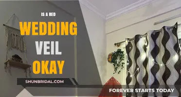 Red Wedding Veil: Breaking Tradition or Bold Statement?